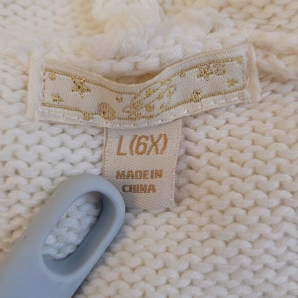 Halloween Pumpkin Sweater Hooded Youth 6/6X Scarecrow House Bat Full Zip Tassels - Picture 10 of 15